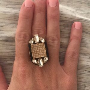 Kate spade geometric ring sz 6